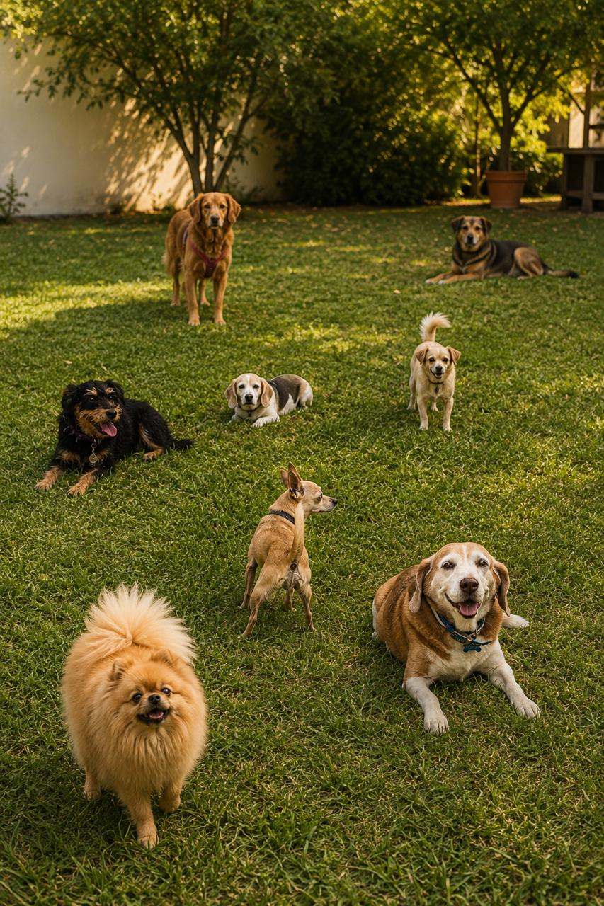 La manada completa que inspiró la creación de Octapet